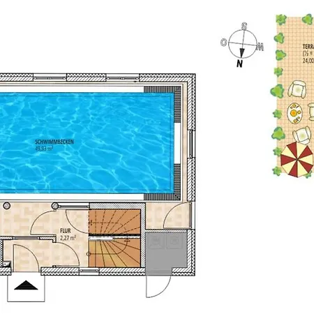 C 8 Reethaus Remy -luxus Mit Schwimmbad Dampfbad Und Saunen Und Grossen Grundstueck Exklusiv Feriehus